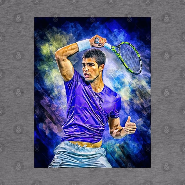 Carlos Alcaraz No Mercy by WikiDikoShop